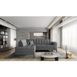 Eltap Lanvin Light Corner Pull-Out Sofa 210x260x93cm, Grey (CO-LAN-LT-06LE) | Corner couches | prof.lv Viss Online