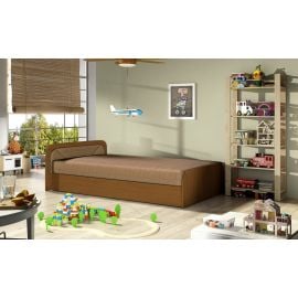 Eltap Paris Sofa Bed 195x90x55cm, Left, Brown (PS_09) | Single beds | prof.lv Viss Online