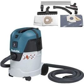 Makita VC2512L Construction Vacuum Cleaner Blue/Black/White | Vacuum cleaners | prof.lv Viss Online