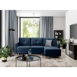 Eltap Roxi Savoy Corner Pull-Out Sofa 165x240x90cm, Blue (CO-ROX-U-40SAV) | Living room furniture | prof.lv Viss Online