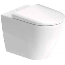 Duravit D-Neo Wall-Mounted Toilet Bowl Without Seat, White (2003090000) | Toilets | prof.lv Viss Online