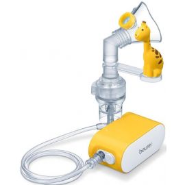 Beurer IH 58 Compression Nebulizer for Children White/Yellow (IH58KIDS) | Inhalers | prof.lv Viss Online
