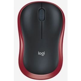 Беспроводная мышь Logitech M185 красно-черная (910-002237) | Компьютерные мыши | prof.lv Viss Online