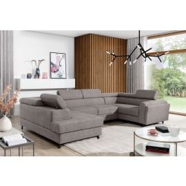 Eltap Escada Palacio Corner Pull-Out Sofa 200x330x98cm, Grey (Esc_76) | Sofas | prof.lv Viss Online