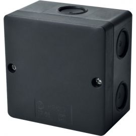 Коробка монтажная для внутренней установки Kopos KSK 80 FA, квадратная, 81x81x54 мм, черная | Инсталляционные материалы | prof.lv Viss Online