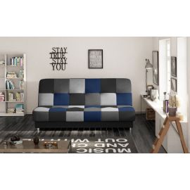 Изымающийся диван Eltap Cayo Soro 90x192x90 см Черный/Серый/Светло-серый/Голубой (Cay_02) | Раскладные диваны | prof.lv Viss Online