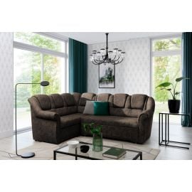 Eltap Lord II Dora Corner Pull-Out Sofa 190x243x105cm, Brown (LII_089) | Corner couches | prof.lv Viss Online