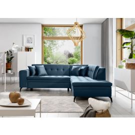 Eltap Lanvin Savoi Corner Pull-Out Sofa 210x260x93cm, Blue (CO-LAN-RT-40SA) | Sofas | prof.lv Viss Online