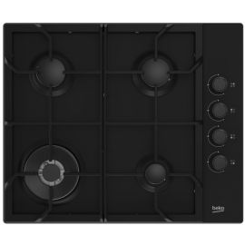 Beko HIBW64125SB Built-In Gas Hob Surface Black | Gāzes plīts virsmas | prof.lv Viss Online