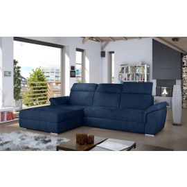 Eltap Trevisco Kronos Corner Pull-Out Sofa 216x272x100cm, Blue (Tre_50) | Corner couches | prof.lv Viss Online