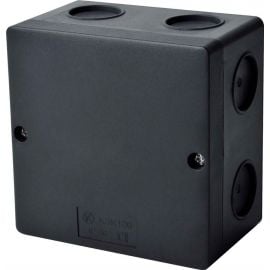 Kopos KSK100 Cable Junction Box Square, 101x101x63mm, Black | Installation materials | prof.lv Viss Online