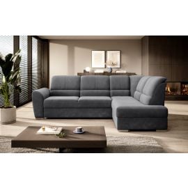 Eltap Siber Corner Pull-Out Sofa 186x270x93cm, Grey (CO-SIB-RT-06SO) | Corner couches | prof.lv Viss Online