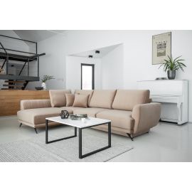 Eltap Larde Loco Corner Pull-Out Sofa 191x276x90cm, Brown (CO-LAR-LT-20LO) | Living room furniture | prof.lv Viss Online