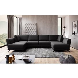 Eltap Larco Vero Corner Pull-Out Sofa 191x362x90cm, Black (CO-LA-10VER) | Sofas | prof.lv Viss Online