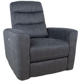 Home4You Gaston Relaxing Chair Dark Grey | Upholstered furniture | prof.lv Viss Online
