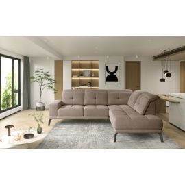 Eltap Theodore Cloud Corner Sofa 200x275x77cm, Brown (CO-THE-RT-20NU) | Living room furniture | prof.lv Viss Online