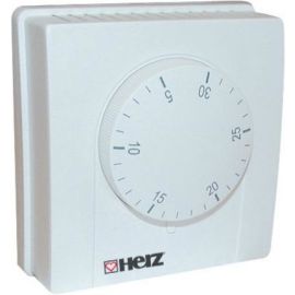 Mechanical Bimetal Room Temperature Sensor, White (3f79100) | Herz | prof.lv Viss Online
