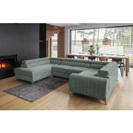 Диван Eltap Louis Poco угловой раскладной 202x347x92 см, зеленый (CO-LOU-LT-100PO) | Eltap | prof.lv Viss Online