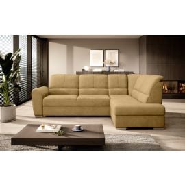 Eltap Siber Cloud Corner Pull-Out Sofa 186x270x93cm, Yellow (CO-SIB-RT-45NU) | Sofas | prof.lv Viss Online