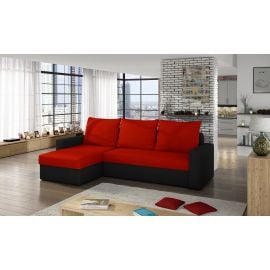 Eltap Livio Alova/Alova Corner Pull-Out Sofa 58x237x90cm, Red (LIV01) | Corner couches | prof.lv Viss Online