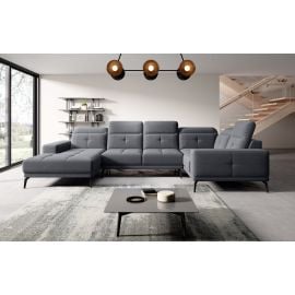 Eltap Neviro Savoi Corner Sofa 201x350x77cm, Grey (CO-NEV-RT-06SAV) | Sofas | prof.lv Viss Online