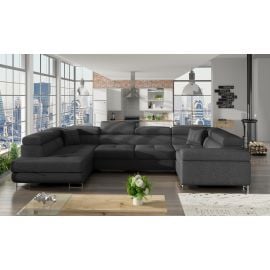 Eltap Letto Inari Corner Pull-Out Sofa 58x340x90cm, Grey (Le_41) | Sofas | prof.lv Viss Online