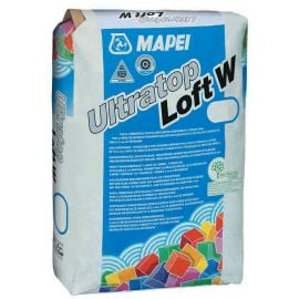 Mapei Ultratop Loft W - Белый однокомпонентный состав на основе цемента с мелкой фракцией | Сухие строительные смеси | prof.lv Viss Online
