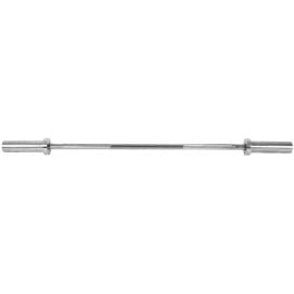 Insportline OB-72 Weight Bar 50mm 182cm 12.6kg Silver (3565) | Barbells | prof.lv Viss Online