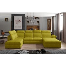 Eltap Evanell Omega Corner Pull-Out Sofa 216x336x102cm, Yellow (Evl_29) | Living room furniture | prof.lv Viss Online