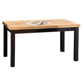 Halmar Tiago Extendable Table 140x80cm, Oak/Black | Halmar | prof.lv Viss Online