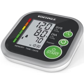 Soehnle Systo Monitor 200 Монитор верхнего давления крови черный/белый (1068108) | Мониторы артериального давления | prof.lv Viss Online