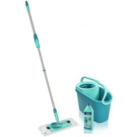 Leifheit Clean Twist M Ergo Floor Mop Set 33cm with Cleaning Solution (1052127) | Floor Mats and Brushes | prof.lv Viss Online