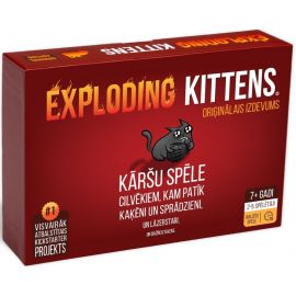Galda Spēle Exploding Kittens Exploding Kittens (Ekgorg1Lv) | Galda spēles un spēļu galdi | prof.lv Viss Online