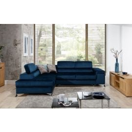 Eltap Eridano Monolith Corner Pull-Out Sofa 202x275x90cm, Blue (ERI_38) | Sofas | prof.lv Viss Online