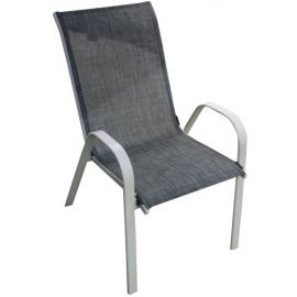 Отдыхающее кресло, 55x65x90см, Серый (131885) | Садовые стулья | prof.lv Viss Online