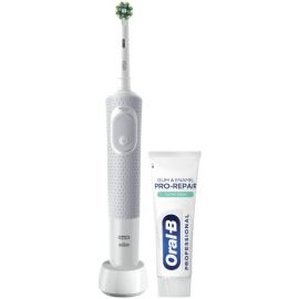 Электрическая зубная щетка Braun Oral-B Vitality Pro Gift Edition, белая (4210201432500) | Электрические зубные щетки | prof.lv Viss Online
