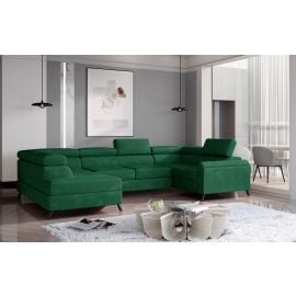 Eltap Escada Kronos Corner Pull-Out Sofa 200x330x98cm, Green (Esc_07) | Sofas | prof.lv Viss Online