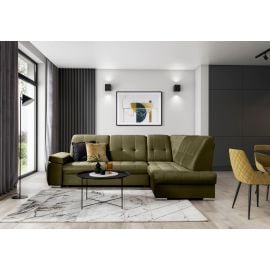 Eltap Sado Cloud Corner Pull-Out Sofa 192x272x95cm, Green (CO-SAD-RT-33NU) | Sofas | prof.lv Viss Online