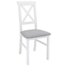Alla 3 Kitchen Chair White (D09-TXK_ALLA_3-TX098-1-TK_ADEL_6_GREY) | Kitchen furniture | prof.lv Viss Online