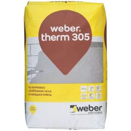 Cementa Java Siltumizolācijas Līmēšanai Weber Therm 305 25kg (1000223) | Facade insulation | prof.lv Viss Online