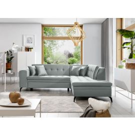 Eltap Lanvin Savoi Corner Pull-Out Sofa 210x260x93cm, Grey (CO-LAN-RT-100SA) | Sofas | prof.lv Viss Online