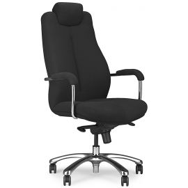 Кресло офисное Halmar Sonata XXL 54x51x129 см Черное (V-NS-SONATA_XXL-N-FOT) | Офисные стулья | prof.lv Viss Online