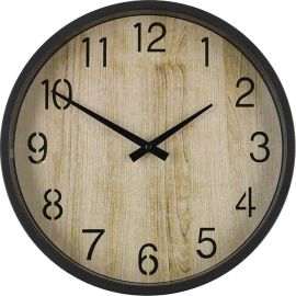 Часы настенные 4Living Woody коричневые (607314) | Часы | prof.lv Viss Online