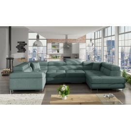 Eltap Letto Cover Corner Pull-Out Sofa 58x202x90cm, Green (Le_26) | Sofas | prof.lv Viss Online