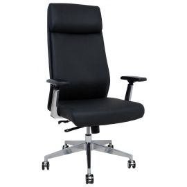 Biroja Krēsls Home4you Carney, 67x69x126cm, Melns (14543) | Office chairs | prof.lv Viss Online