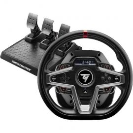 Thrustmaster T248 Игровое рулевое колесо Черно-серебристое (3362934111595) | Игровые рули и контроллеры | prof.lv Viss Online