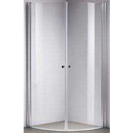 Vento Napoli 90x90cm H= A1011 Semi-Circular Shower Enclosure Chrome (44227) | Shower cabines | prof.lv Viss Online