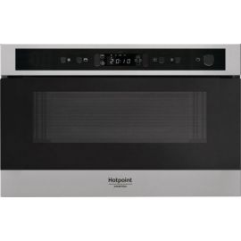 Built-in Microwave Oven with Grill MN 512 IX HA Black | Hotpoint Ariston | prof.lv Viss Online