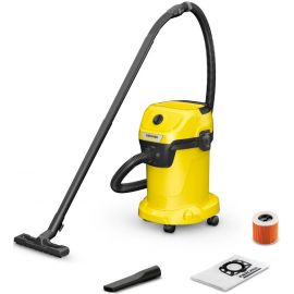 Karcher WD 3 V-19/4/20 Пылесос для строительных пыли Yellow/Black (1.628-107.0) | Моющее и чистящее оборудование | prof.lv Viss Online