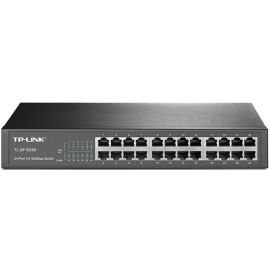 TP-Link TL-SF1024D Switch Black | Network equipment | prof.lv Viss Online